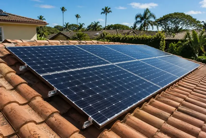 Installation de panneaux solaires à Saint-Jean-de-Côle